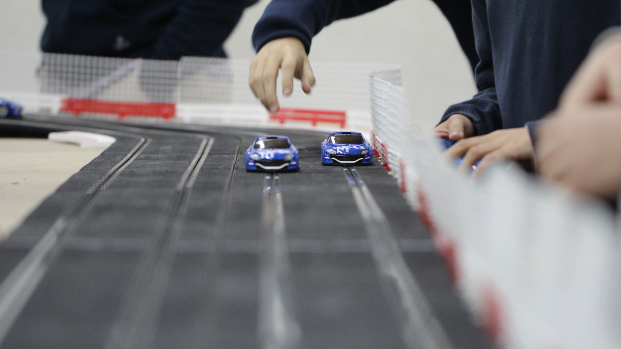 Prueba del Circuito de Pasarón – Scalextric en Pontevedra