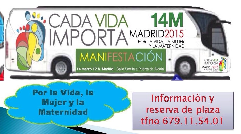 Manifestación por la VIDA